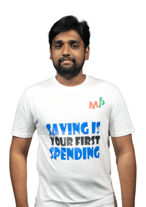 white tshirt finance saying online