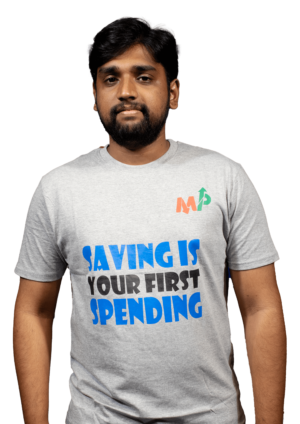 grey tshirt finance saying online